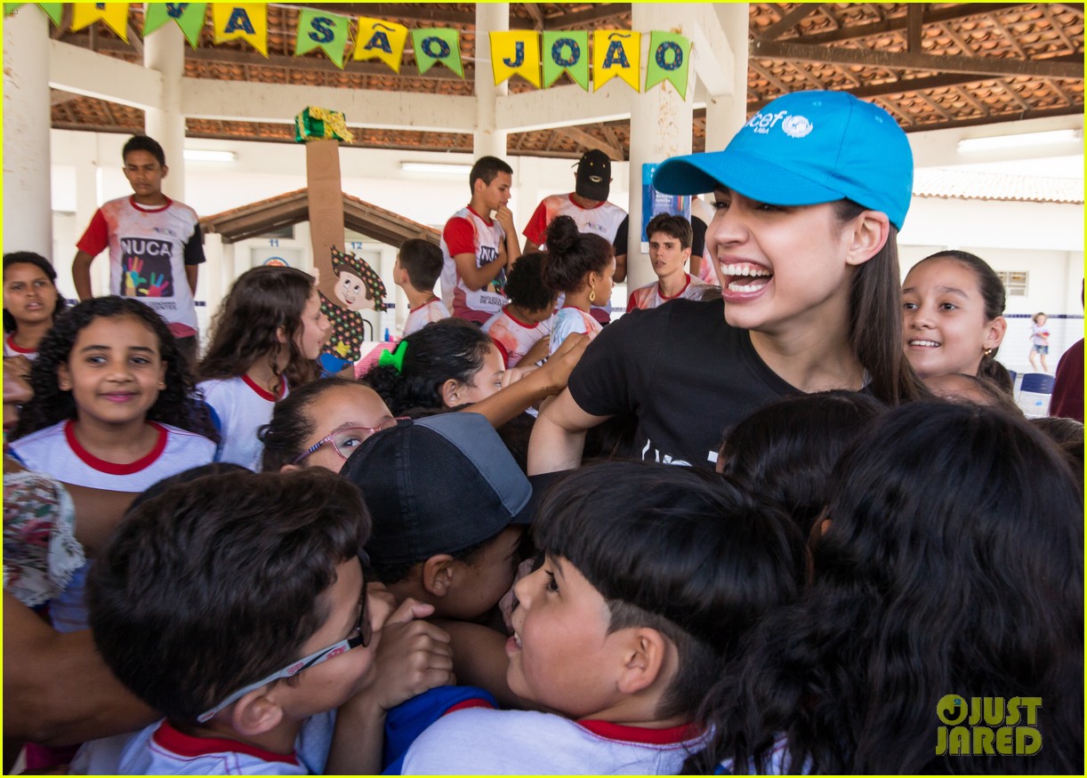 Sofia Carson Visits UNICEF Programming in Brazil with UNICEF USA 29